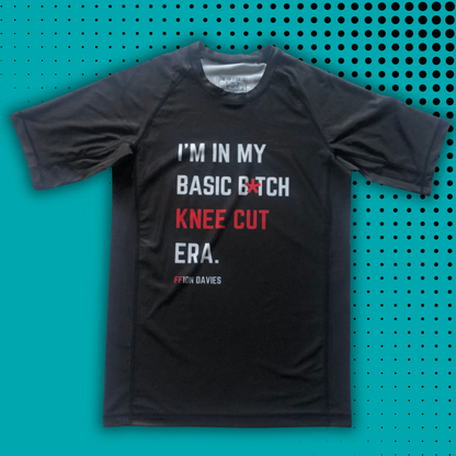 Basic B*tch Knee Cut Short Sleeve Rashguard