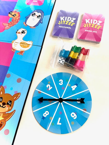 Kidz Jitzee (kids interactive board game)